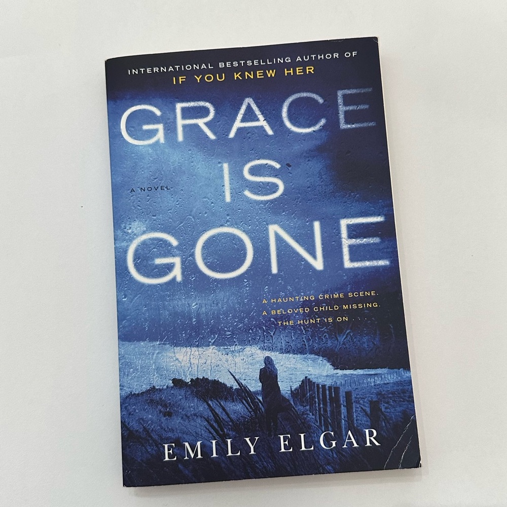 Grace is Gone By Emily Elgar Paperback Book Mystery Thriller